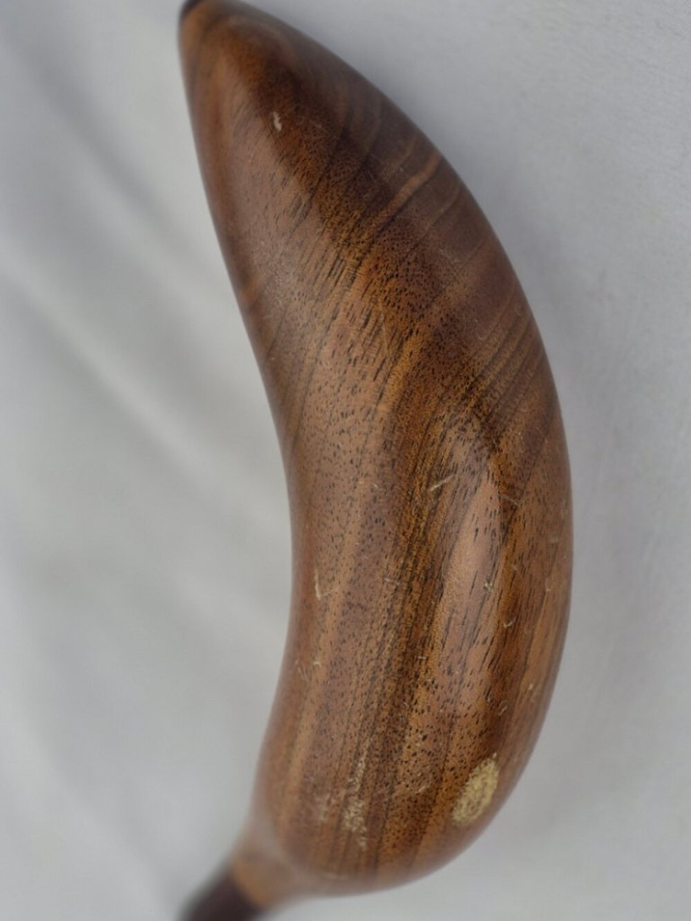 Vintage MCM Wood Carved Fruit w/ Wooden Bowl 8 Pieces of Fruit 6 Tasmanian Wood - Picture 12 of 16